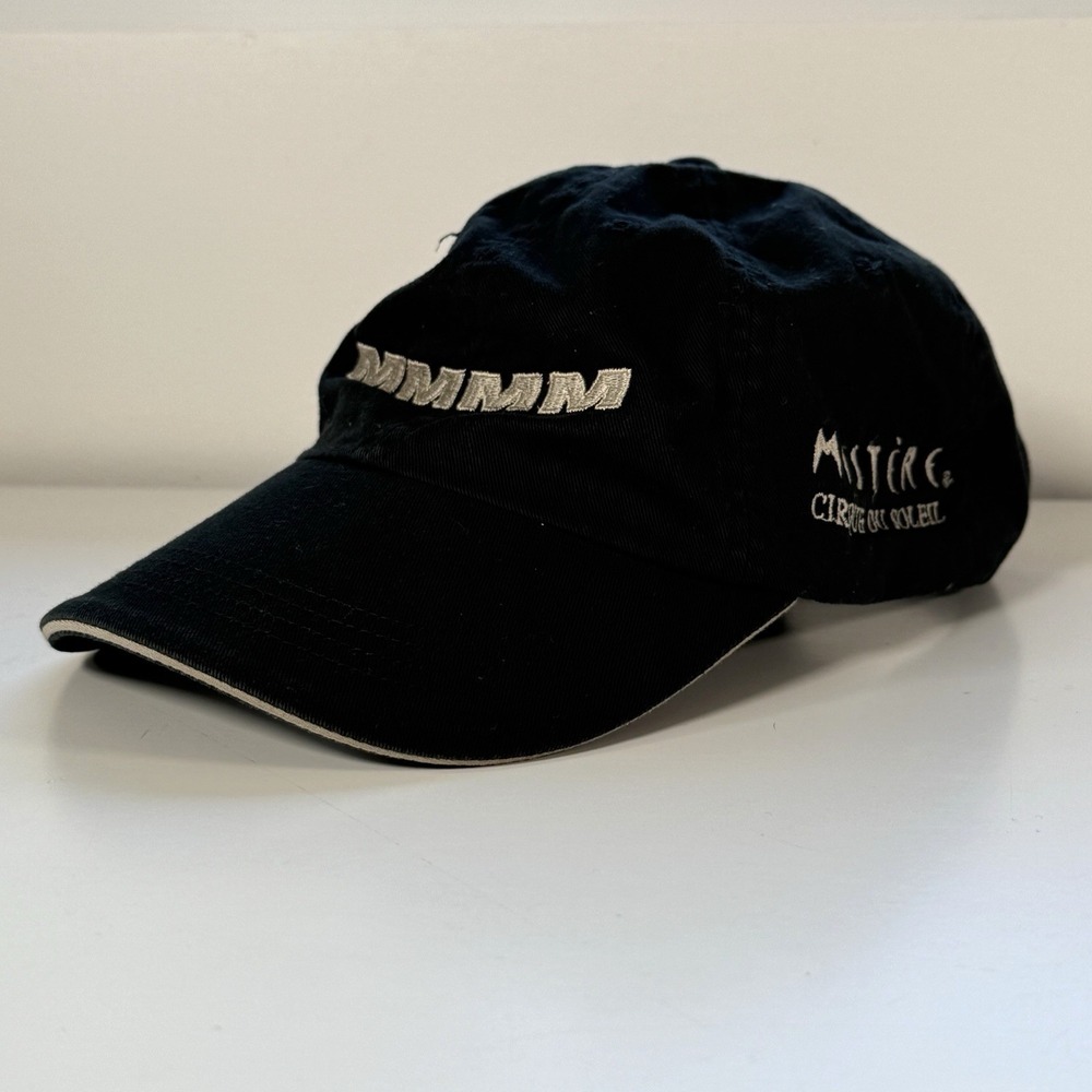 Mystere Cirque Du Soliel MMMM Baseball Cap Dad Black Adjustable Hat Las Vegas